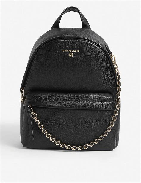 michael kors slater mini|michael kors pebbled leather backpack.